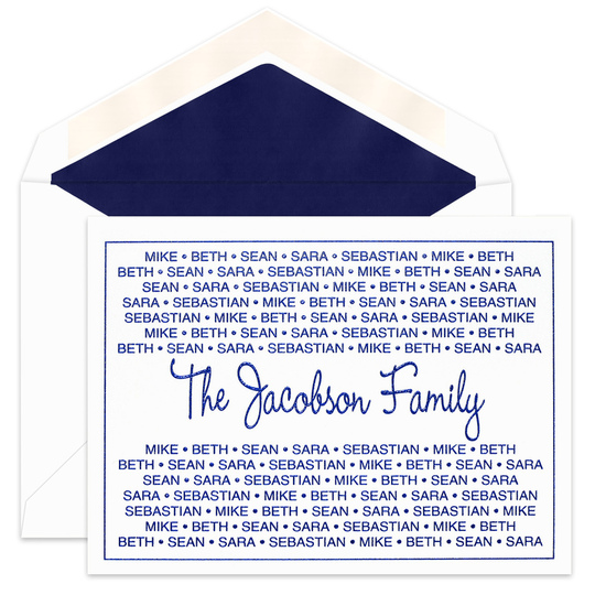 Wendy Family Pride Foldover Note Cards